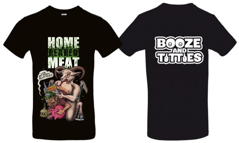 HRM Booze and Titties Shirt